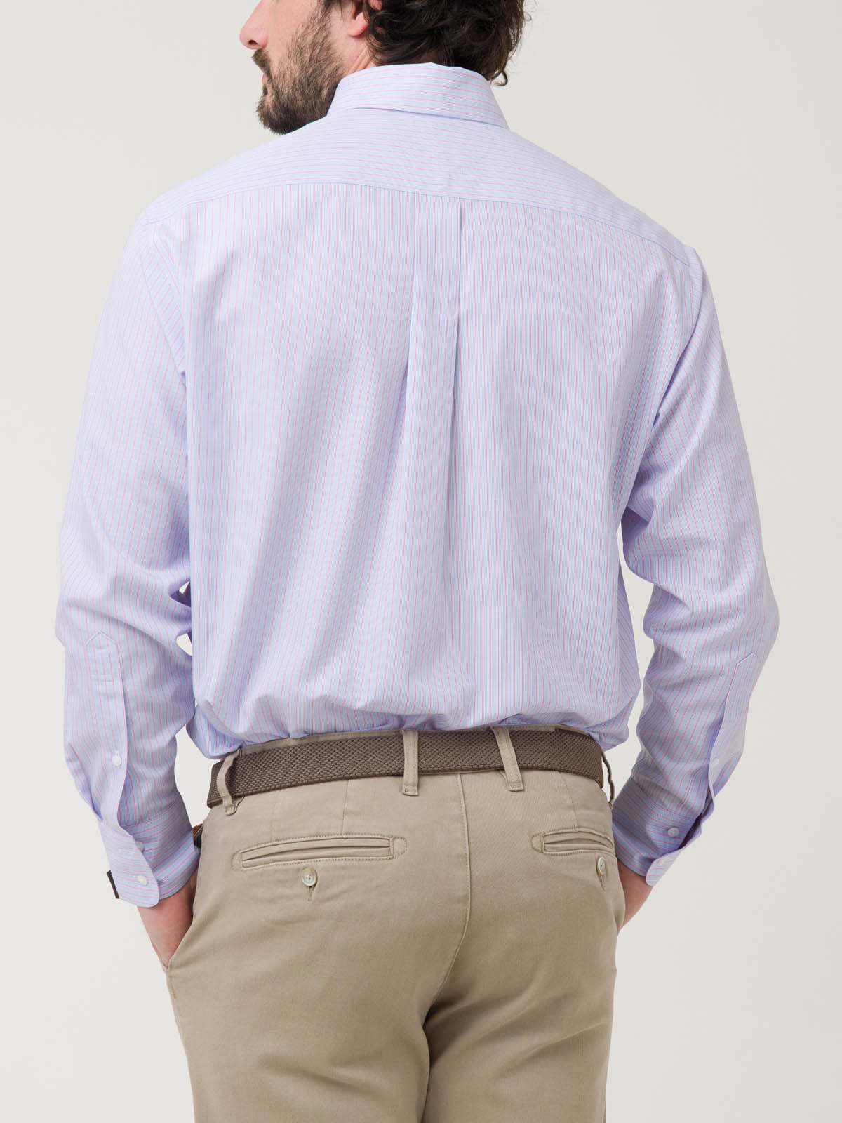 CAMISA LIBRE DE ARRUGAS ALGODÓN HOMBRE AZUL ROCKFORD - 7