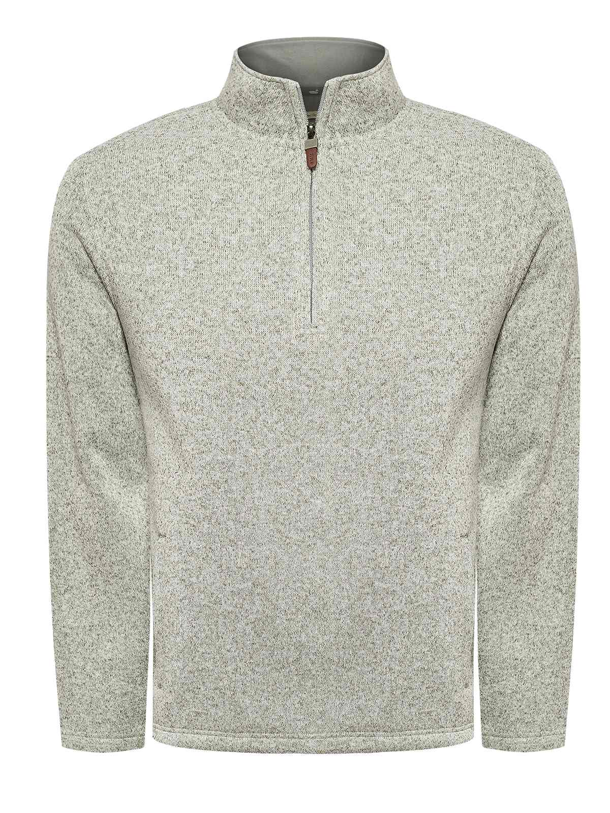 POLAR FIBRAS RECICLADAS HOMBRE ARIZHALF GRIS ROCKFORD - 1