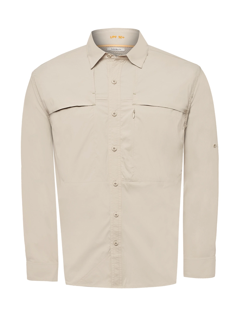 CAMISA UPF 50+ HOMBRE CHUNGARA CAFE  ROCKFORD - 1