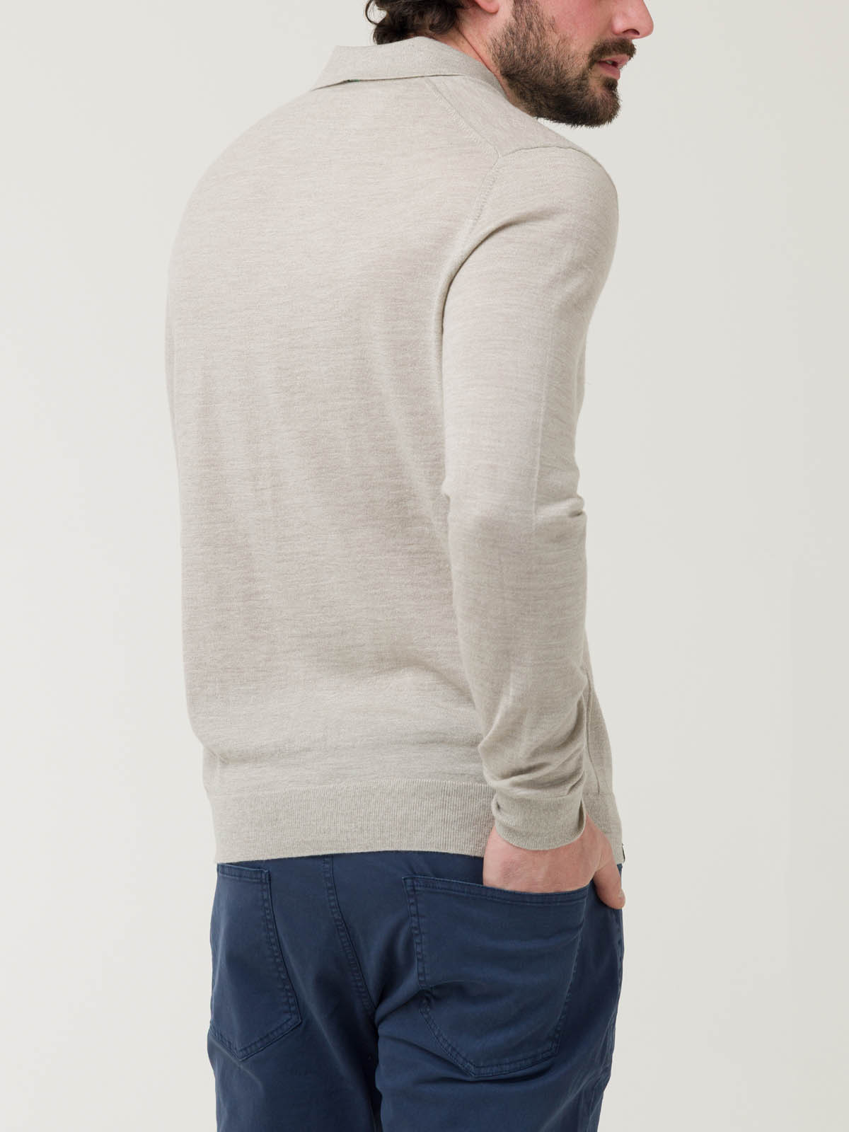 SWEATER LANA HOMBRE VIGO BEIGE ROCKFORD - 6