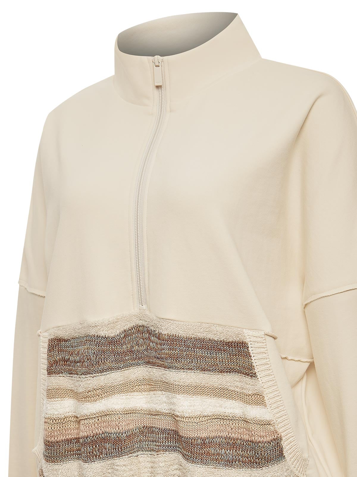 POLERÓN ALGODÓN ORGÁNICO MUJER BORO BEIGE ROCKFORD - 4