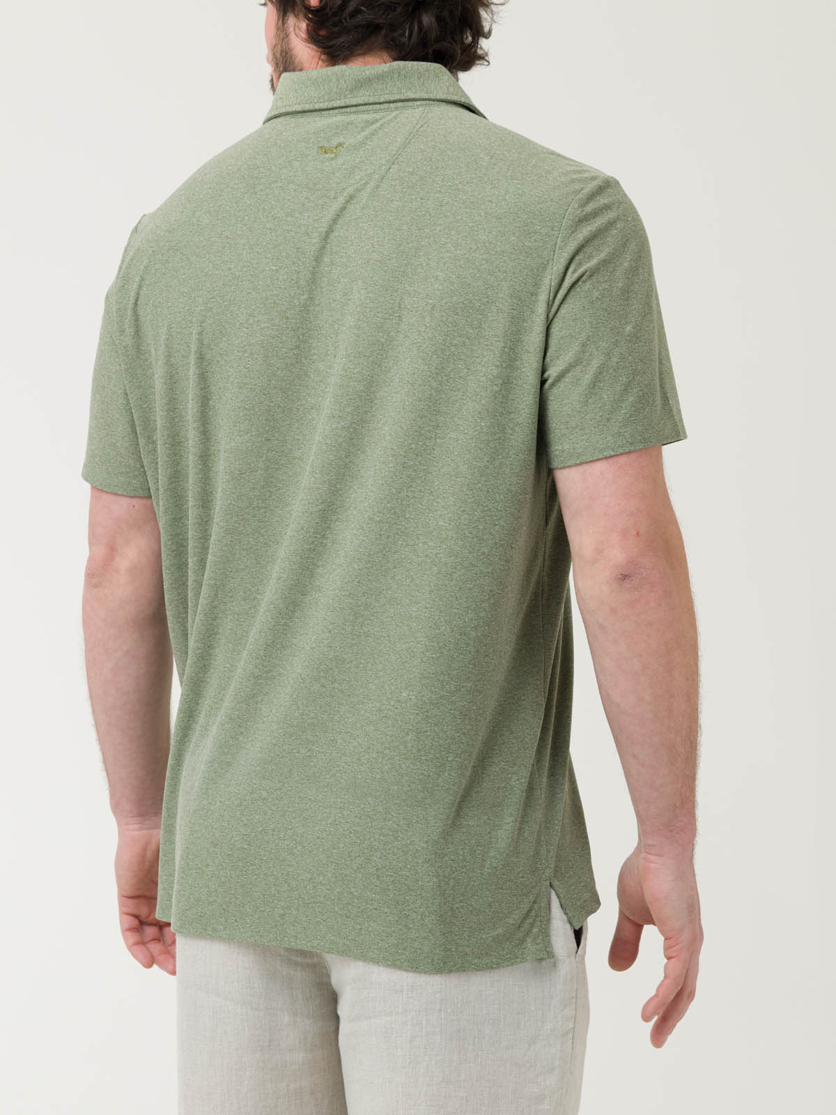 POLERA FIBRAS RECICLADAS HOMBRE TRENTO VERDE ROCKFORD - 2