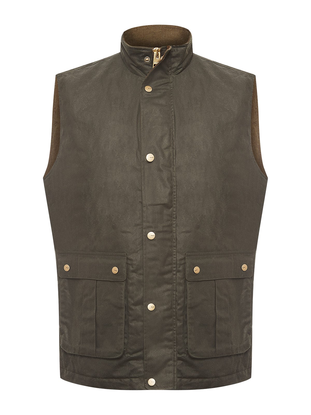 CHAQUETA ALGODÓN ENCERADO HOMBRE WAX VERDE ROCKFORD - 1