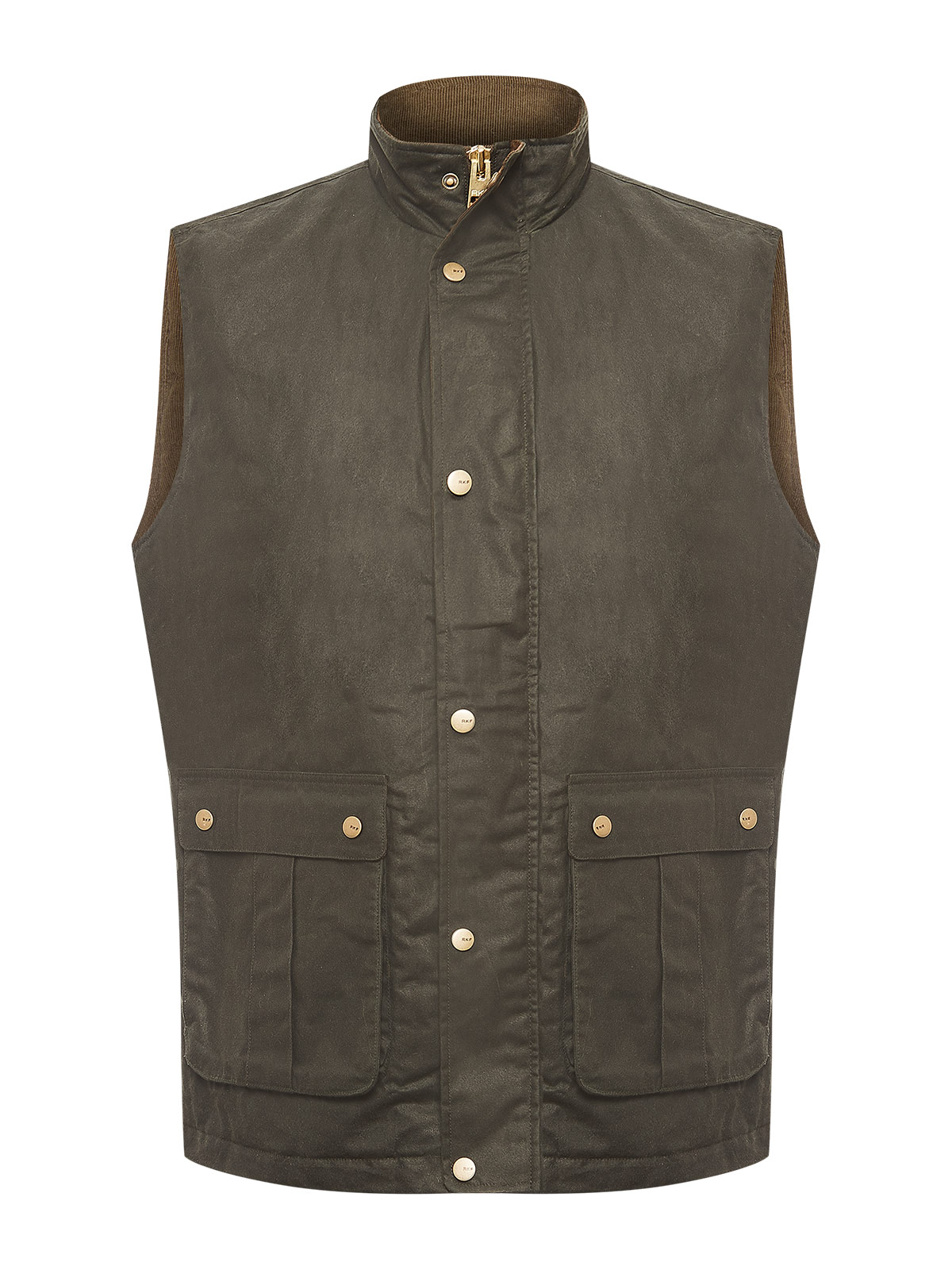 CHAQUETA ALGODÓN ENCERADO HOMBRE WAX VERDE ROCKFORD - 1