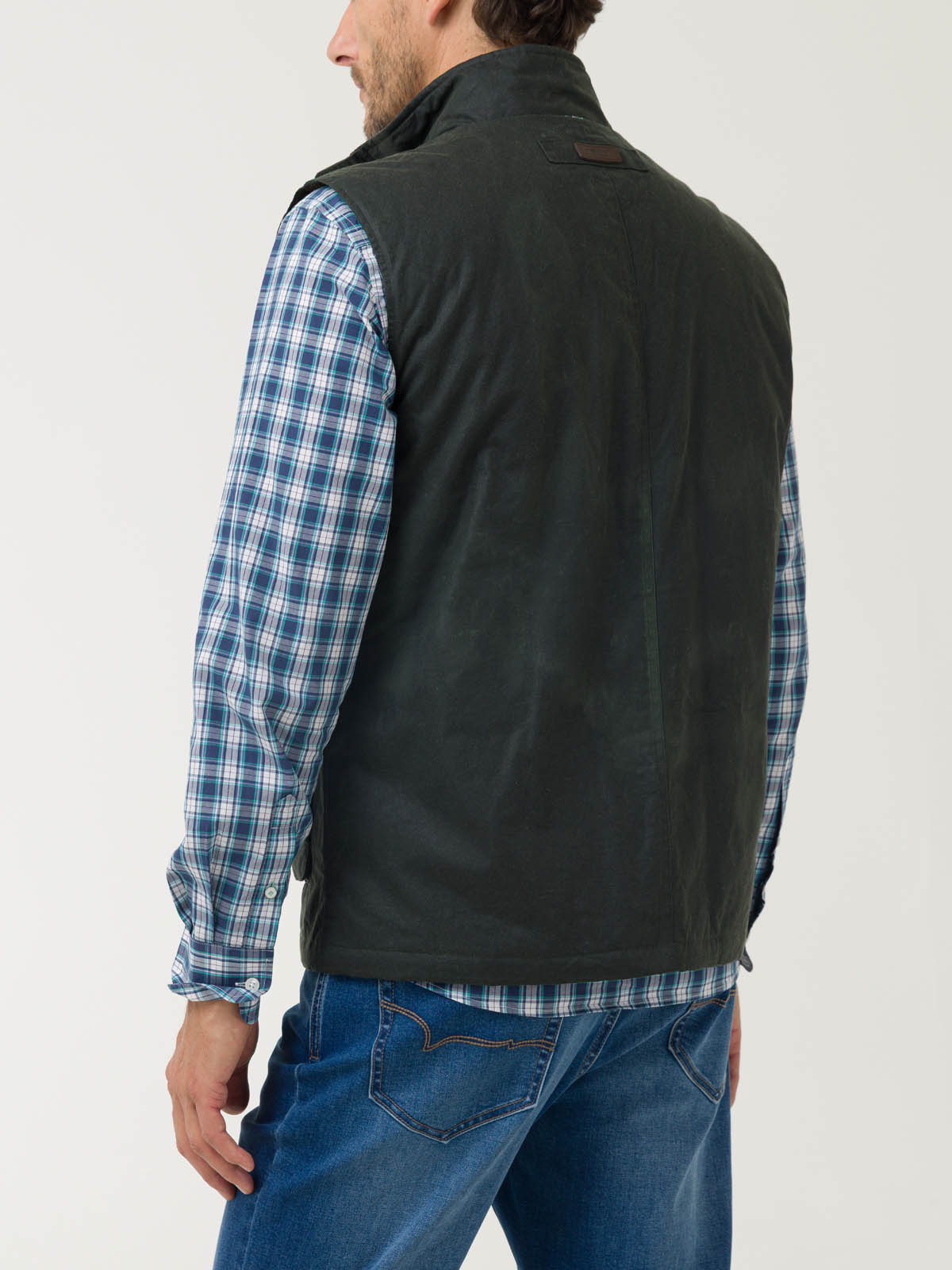CHAQUETA ALGODÓN ENCERADO HOMBRE WAX VERDE ROCKFORD - 6