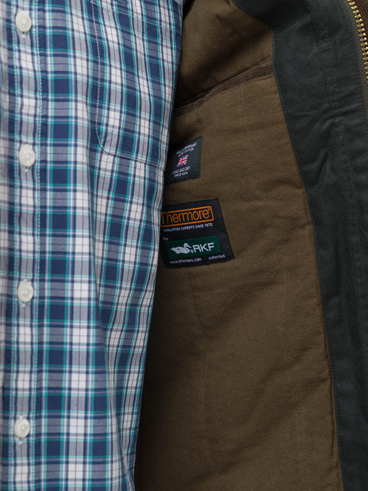 CHAQUETA ALGODÓN ENCERADO HOMBRE WAX VERDE ROCKFORD - 9