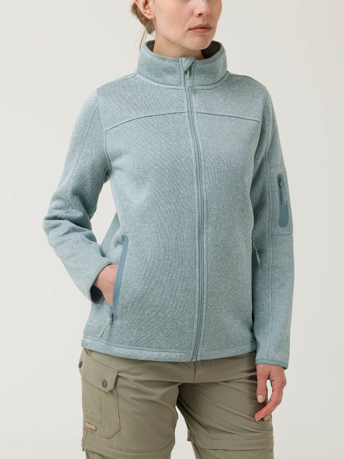 POLAR RECICLADO MUJER NEVADA CELESTE ROCKFORD - 5