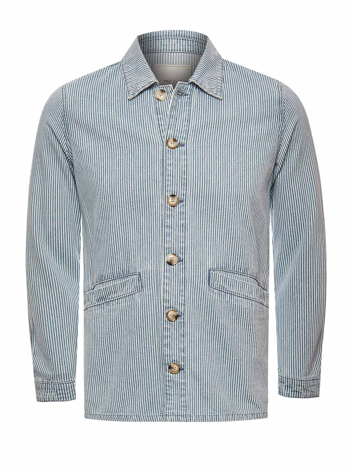 CHAQUETA ALGODÓN MUJER ZANZIBAR AZUL ROCKFORD - 1