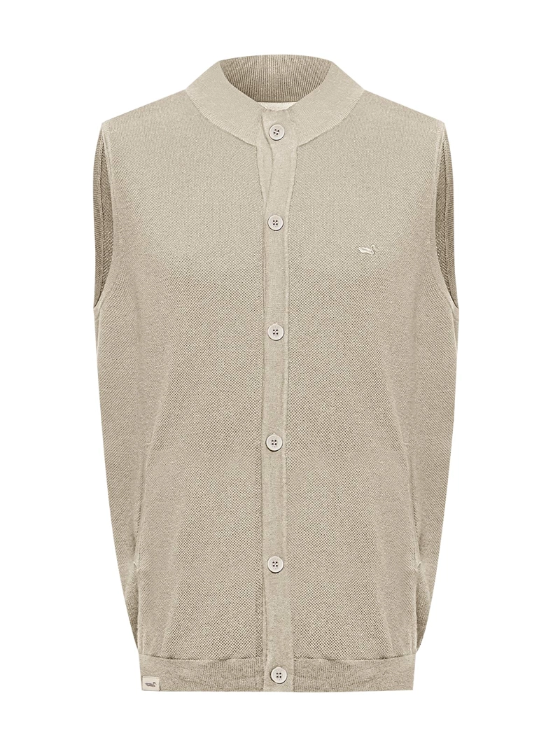 SWEATER ALGODON ORGANICO HOMBRE VERA GRIS ROCKFORD - 1