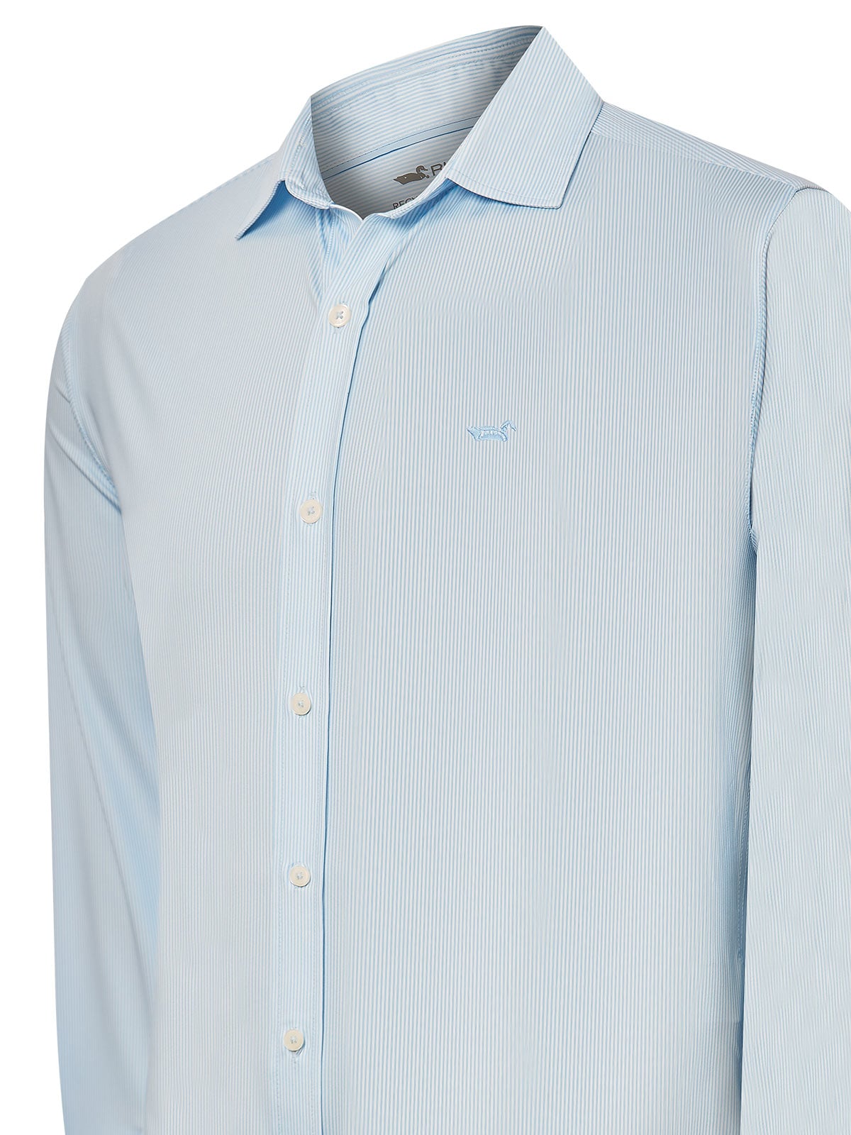 CAMISA FIBRAS RECICLADAS HOMBRE SPORTS AZUL ROCKFORD - 4