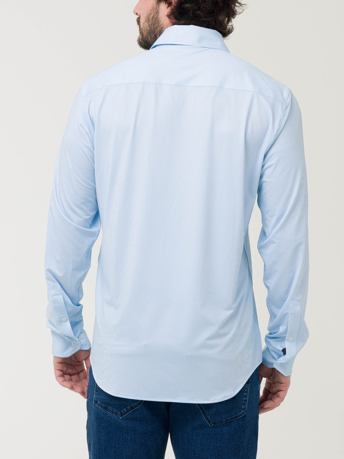CAMISA FIBRAS RECICLADAS HOMBRE SPORTS AZUL ROCKFORD - 7