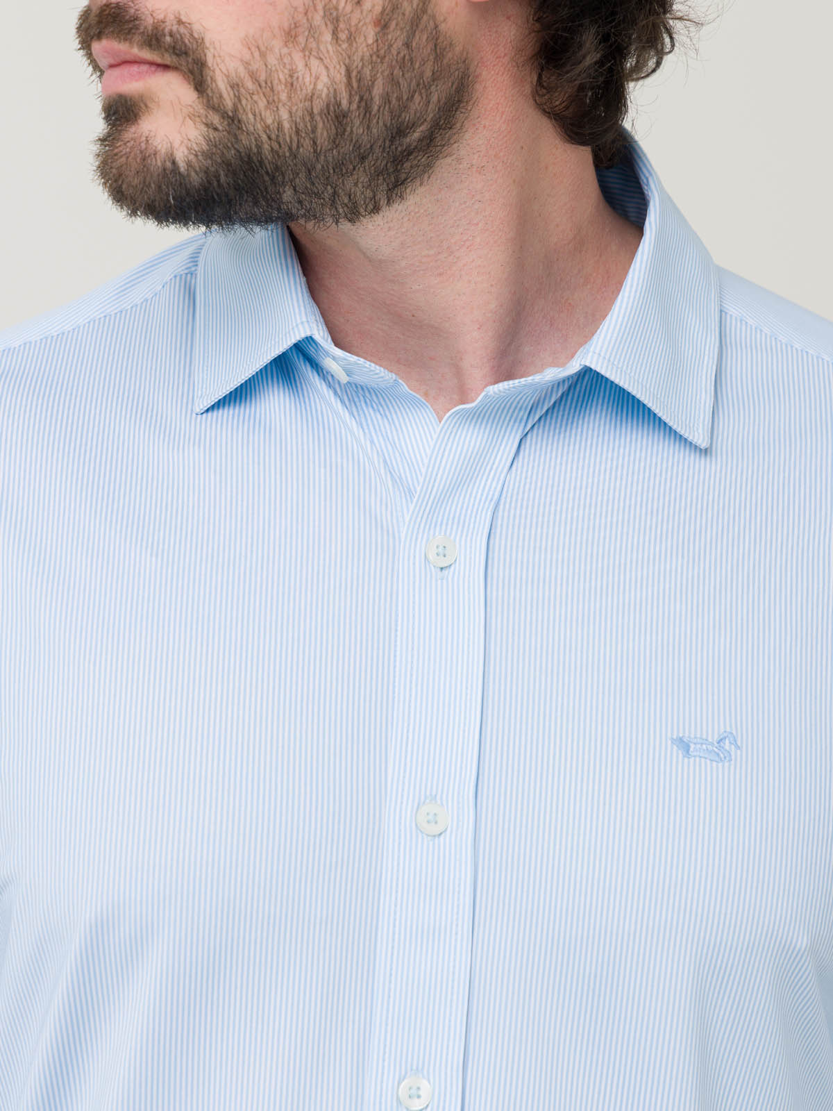 CAMISA FIBRAS RECICLADAS HOMBRE SPORTS AZUL ROCKFORD - 8