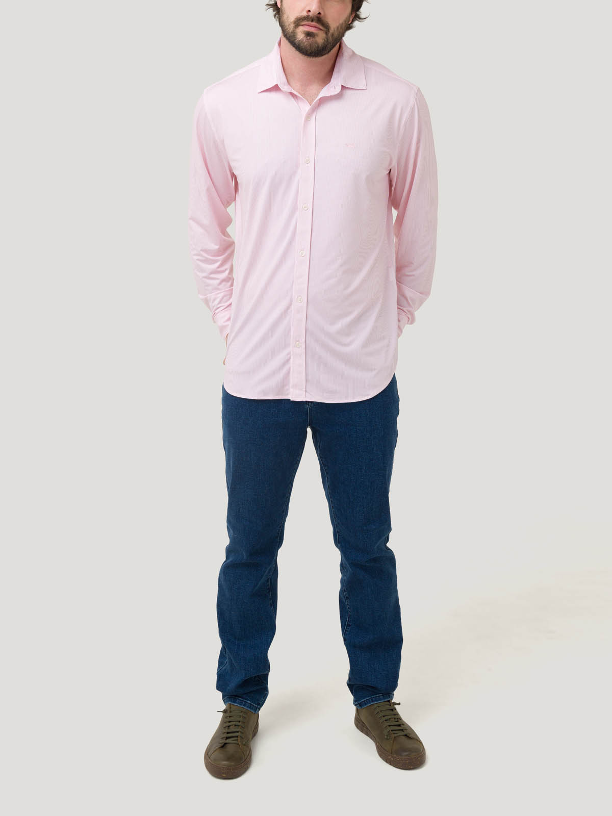 CAMISA FIBRAS RECICLADAS HOMBRE SPORTS NARANJO ROCKFORD - 9