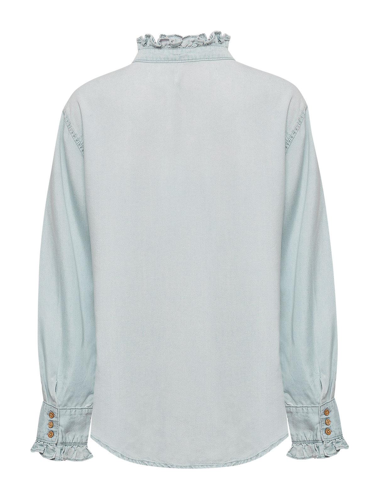 BLUSA TENCEL MUJER RAULÍ AZUL ROCKFORD - 2