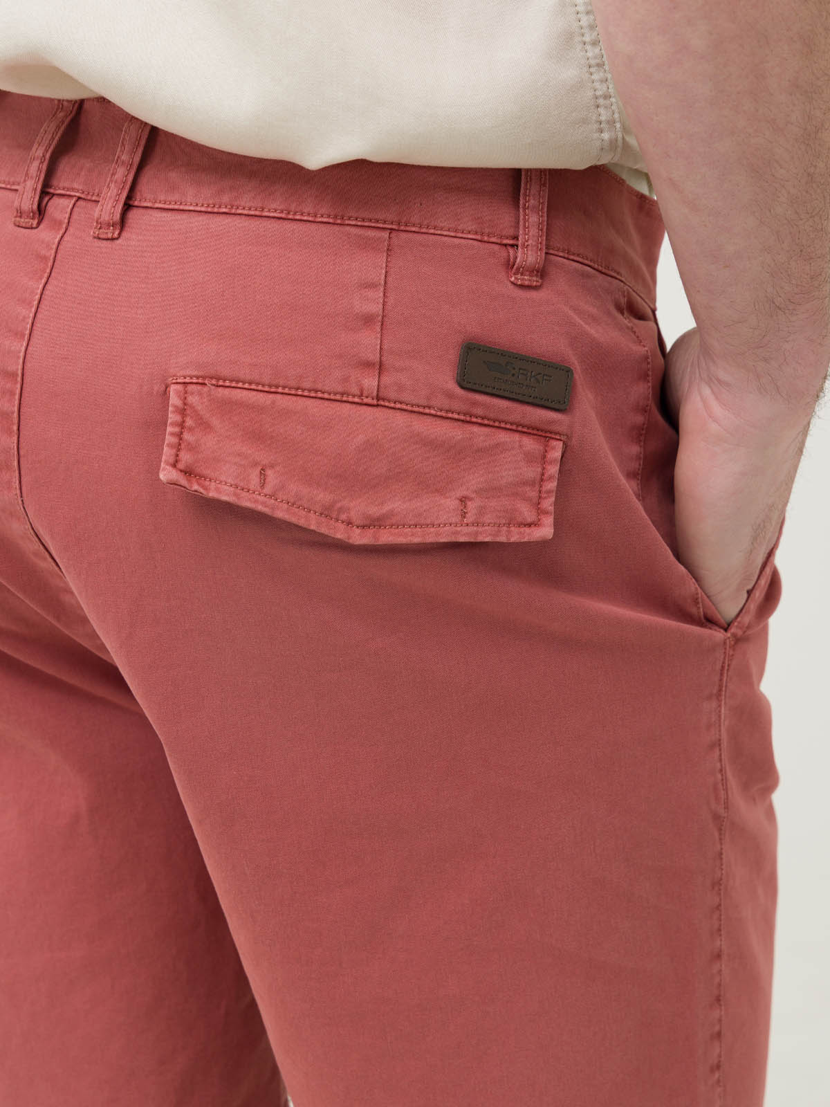 SHORT ALGODÓN HOMBRE CLASSIC EN COLOR ROJO ROCKFORD - 8