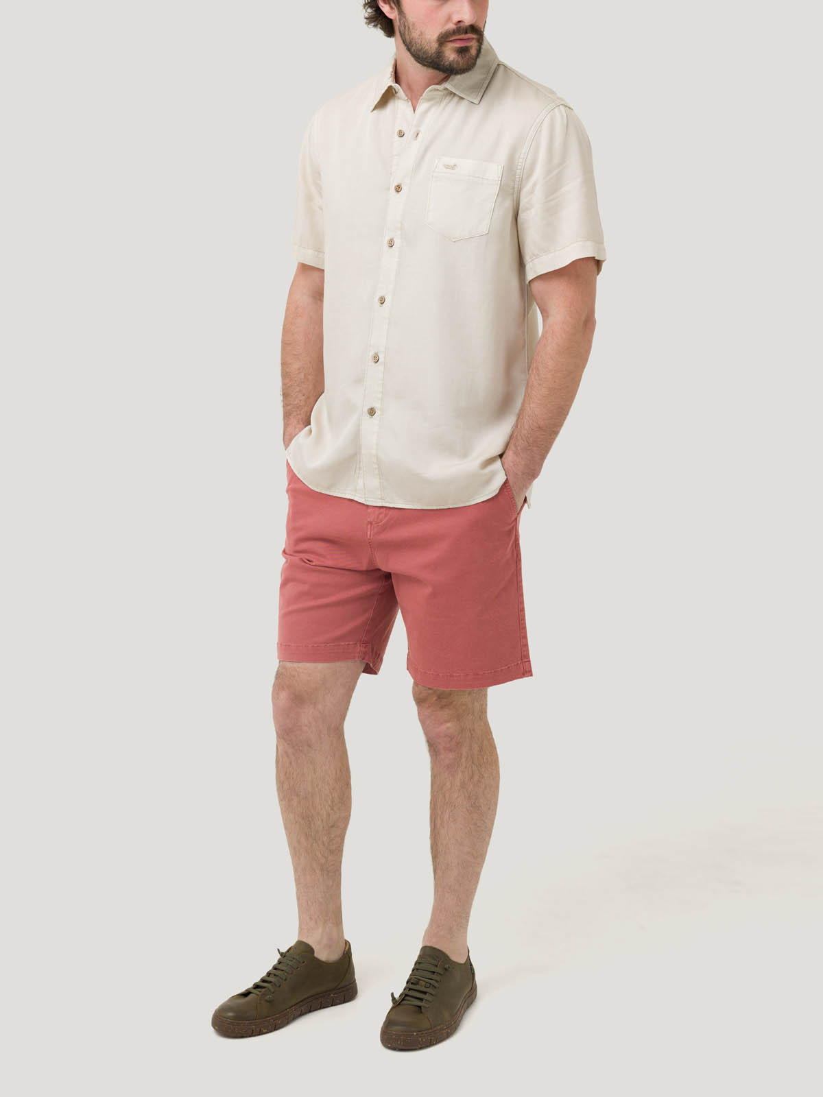 SHORT ALGODÓN HOMBRE CLASSIC EN COLOR ROJO ROCKFORD - 9
