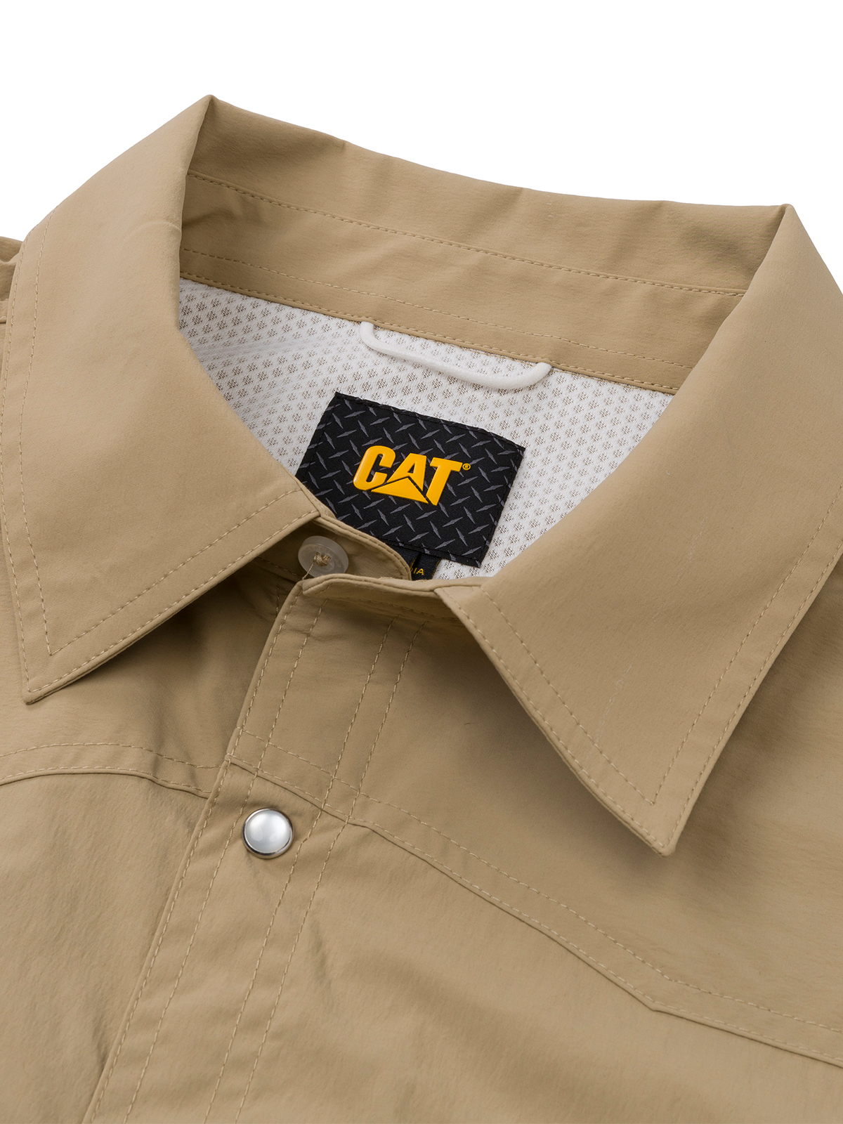 CAMISA MANGA LARGA HOMBRE LIGHTWEIGHT WESTERN BEIGE CAT - 6