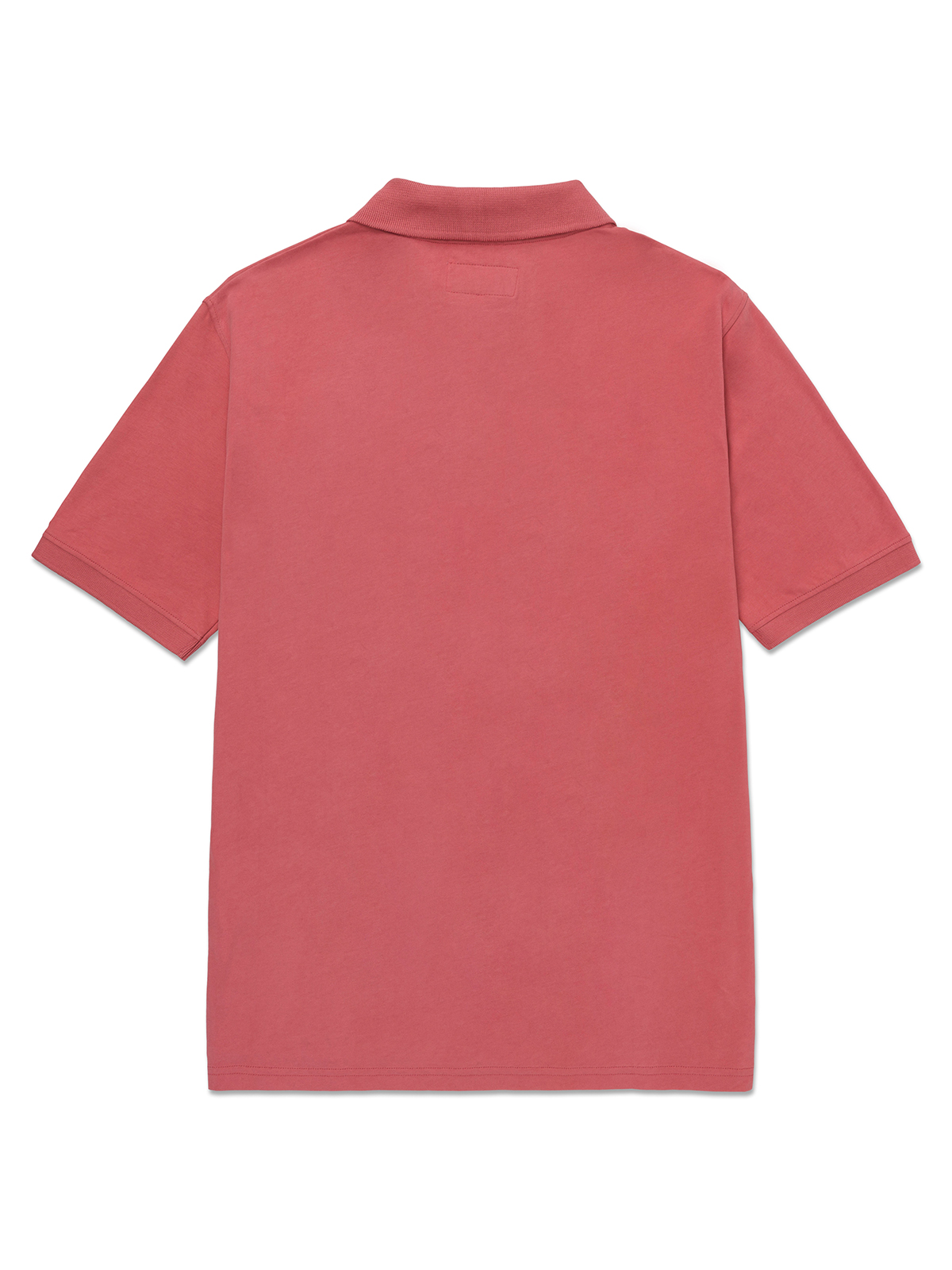 POLERA POLO MANGA CORTA HOMBRE LOGO CAFE CLARO CAT - 2