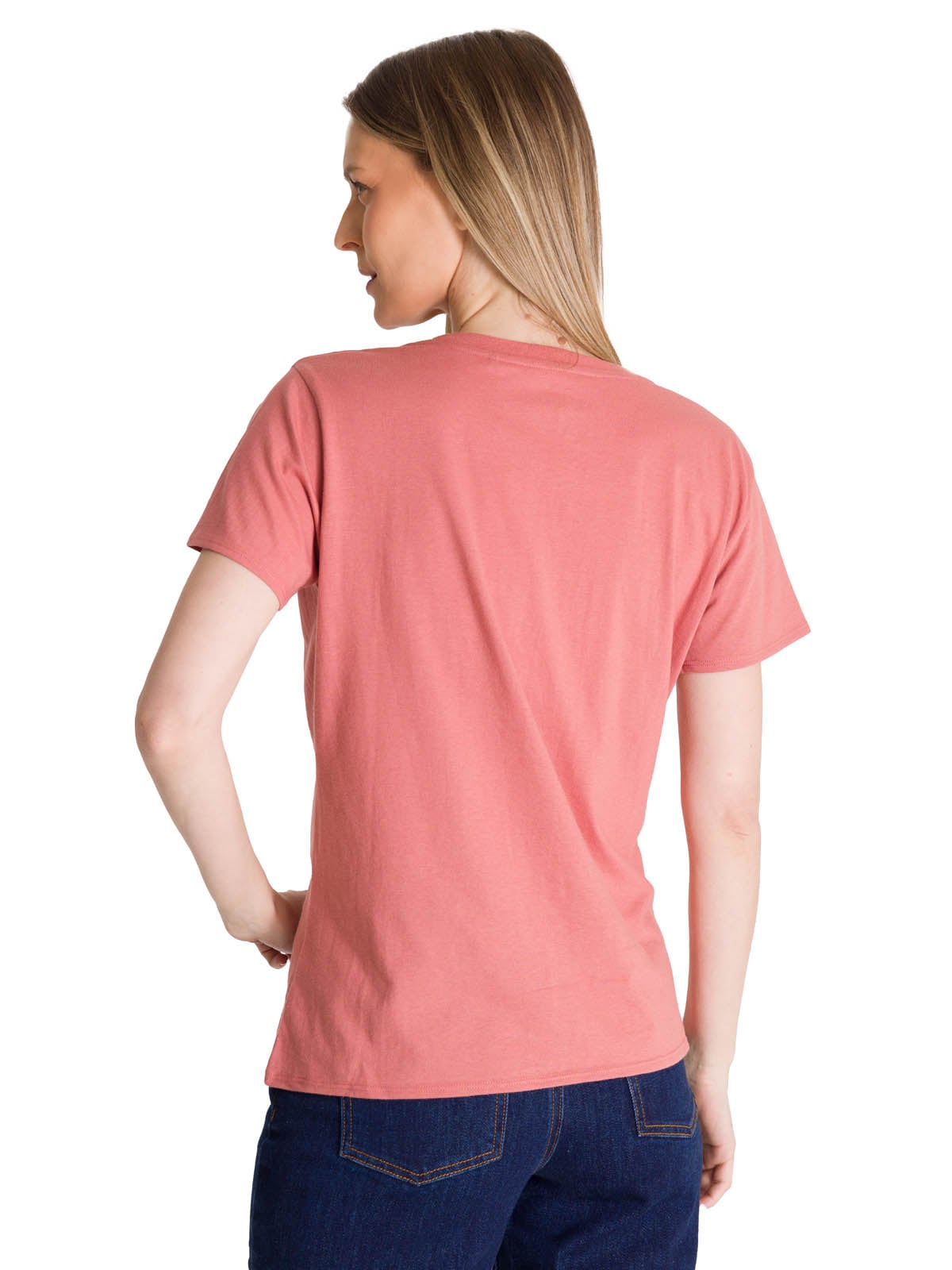 POLERA MANGA CORTA MUJER LOGO TERRACOTA CAT - 5