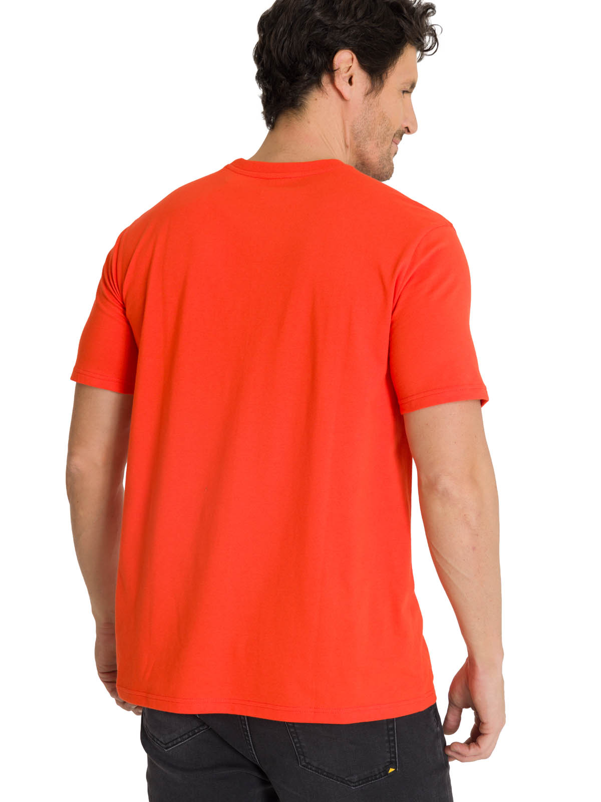 POLERA MANGA CORTA HOMBRE HERITAGE 1904 ROJO CAT - 4