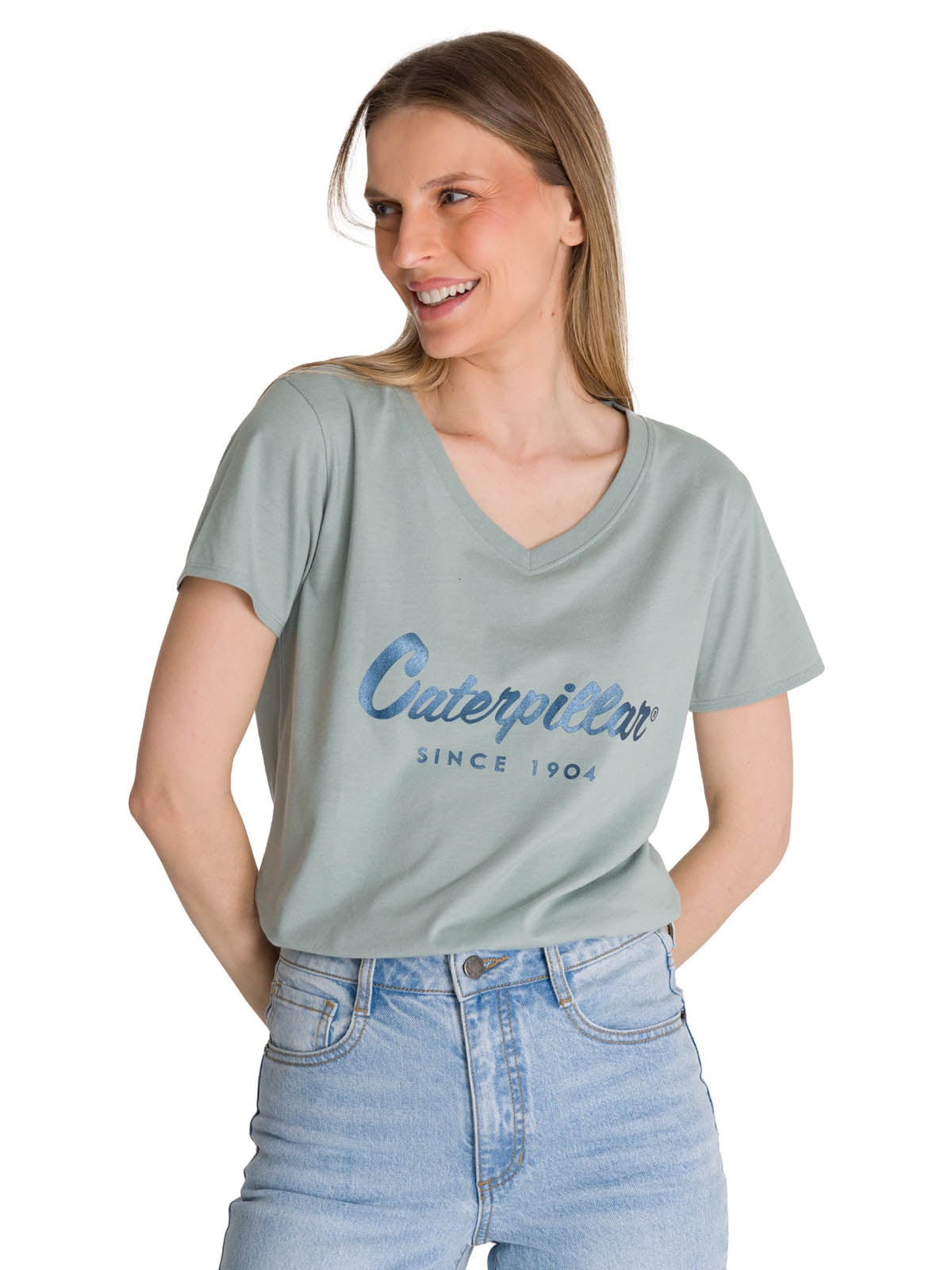 POLERA MANGA CORTA MUJER SINCE 1904 CIAN CAT - 4