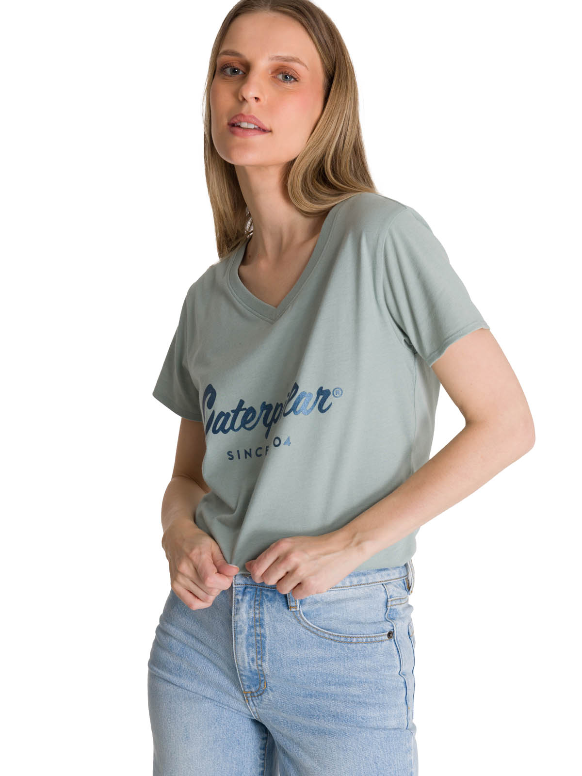 POLERA MANGA CORTA MUJER SINCE 1904 CIAN CAT - 6