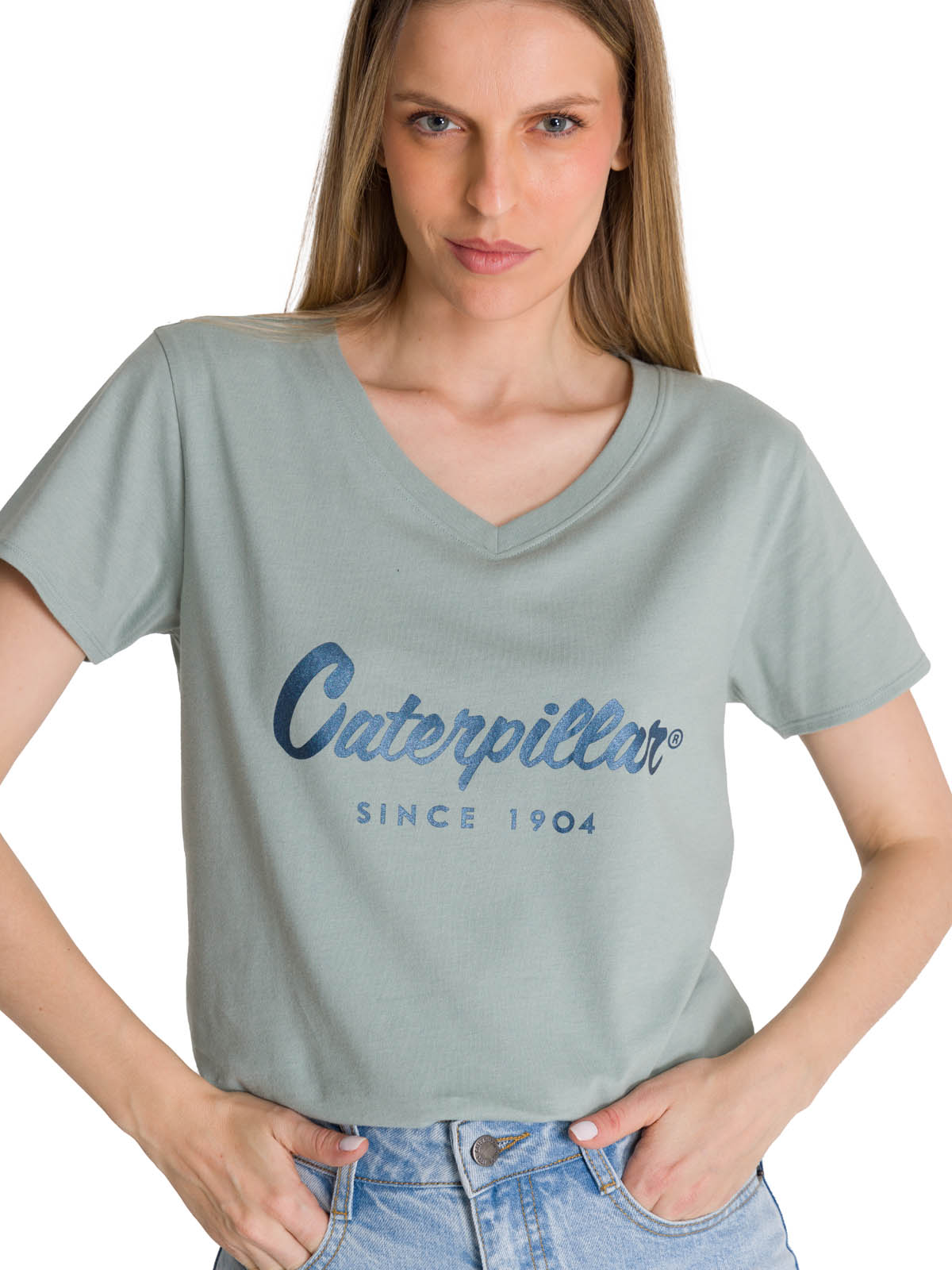 POLERA MANGA CORTA MUJER SINCE 1904 CIAN CAT - 7