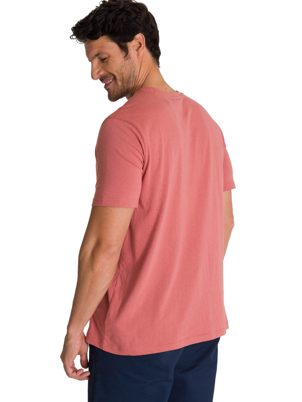 POLERA MANGA CORTA HOMBRE LOGO TERRACOTA CAT - 4