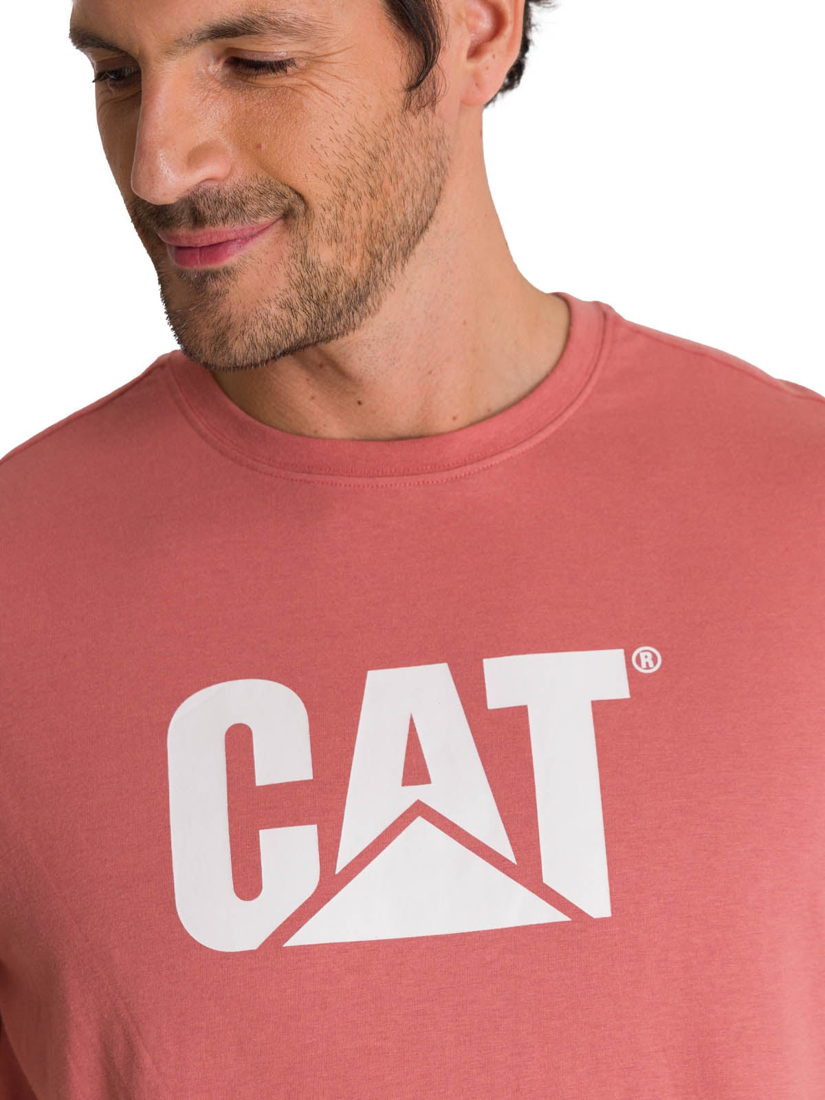 POLERA MANGA CORTA HOMBRE LOGO TERRACOTA CAT - 5