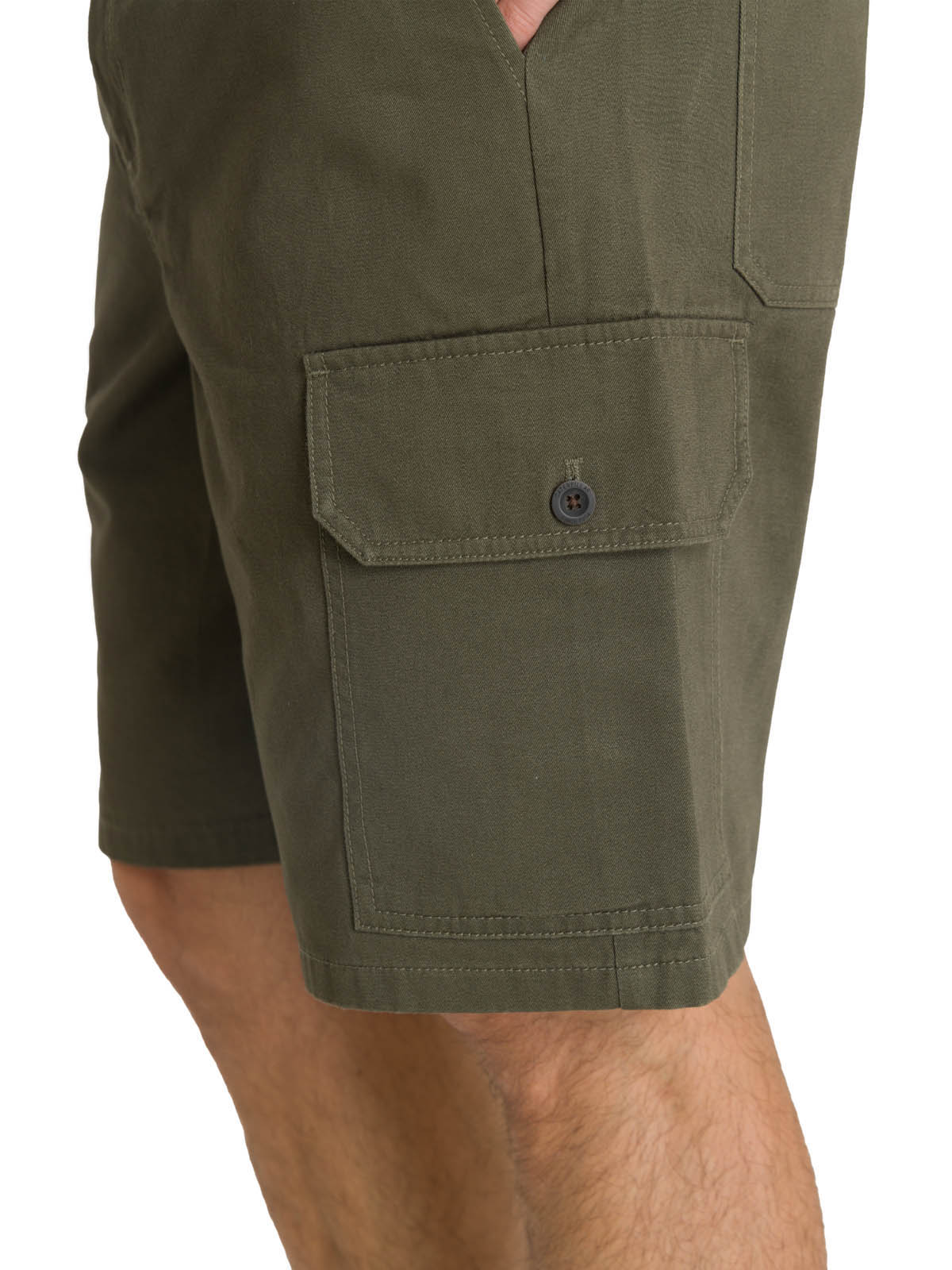 SHORT HOMBRE CARGO VERDE OLIVA CAT - 7