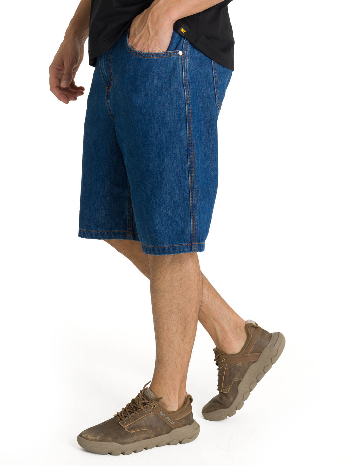 SHORT DENIM HOMBRE UTILITY AZUL CAT - 1