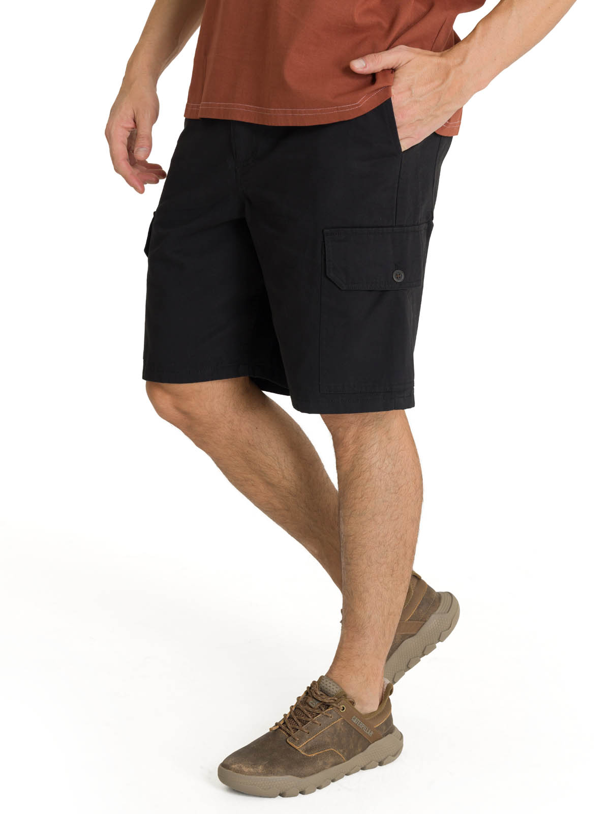 SHORT HOMBRE CARGO NEGRO CAT - 1