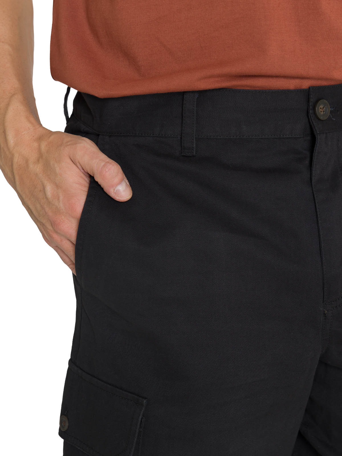 SHORT HOMBRE CARGO NEGRO CAT - 5
