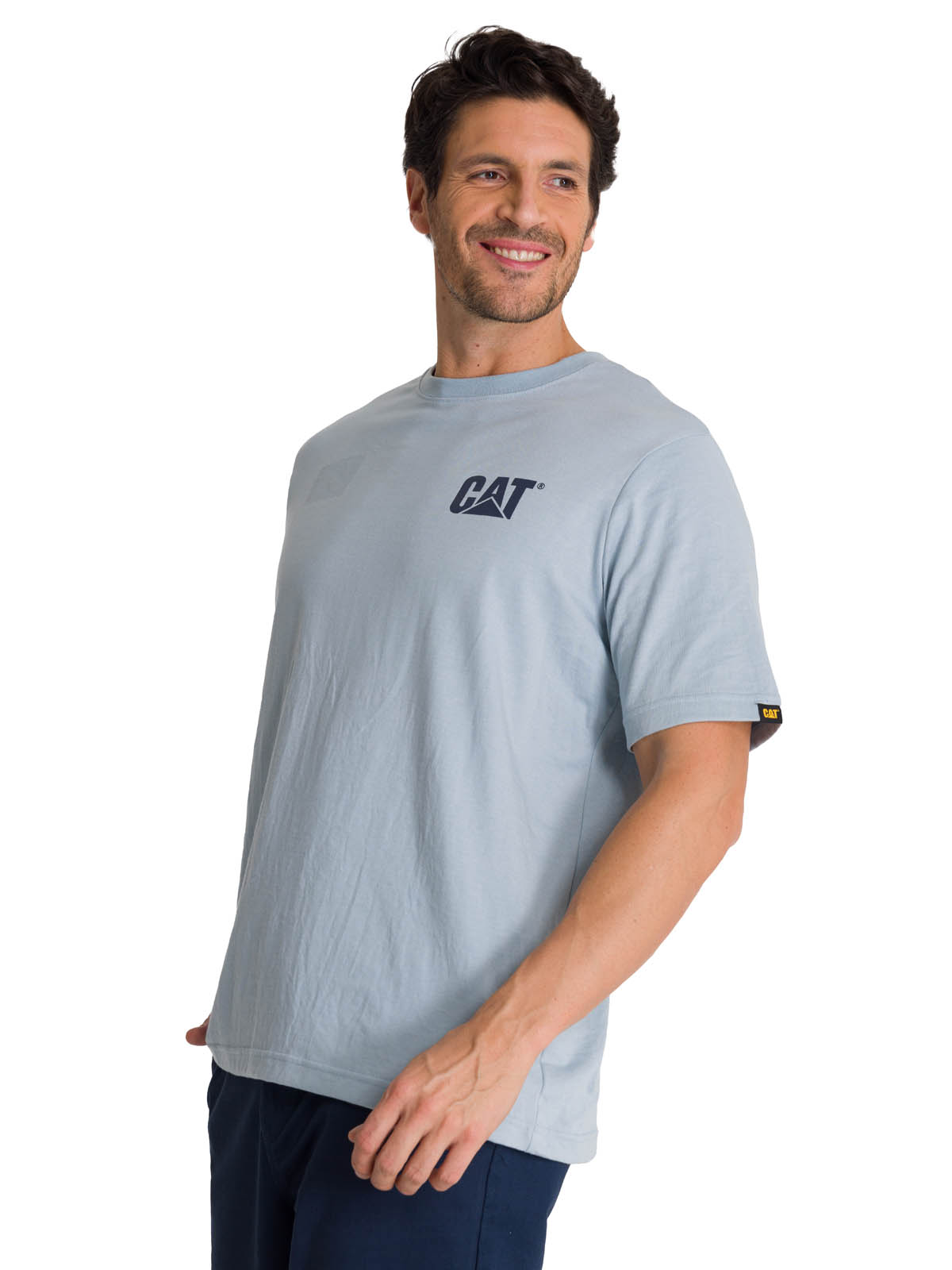POLERA HOMBRE TRADEMARK CELESTE CAT - 1