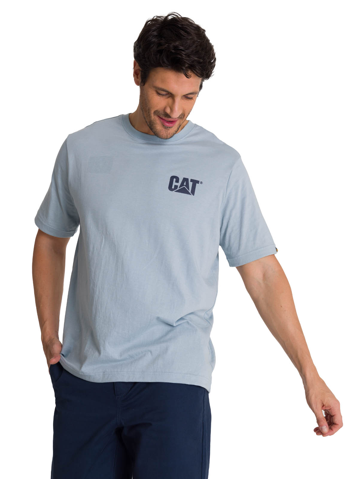 POLERA HOMBRE TRADEMARK CELESTE CAT - 2