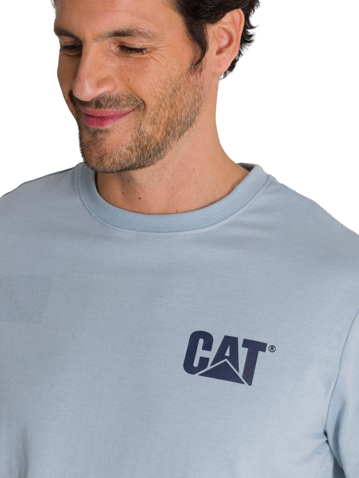 POLERA HOMBRE TRADEMARK CELESTE CAT - 6