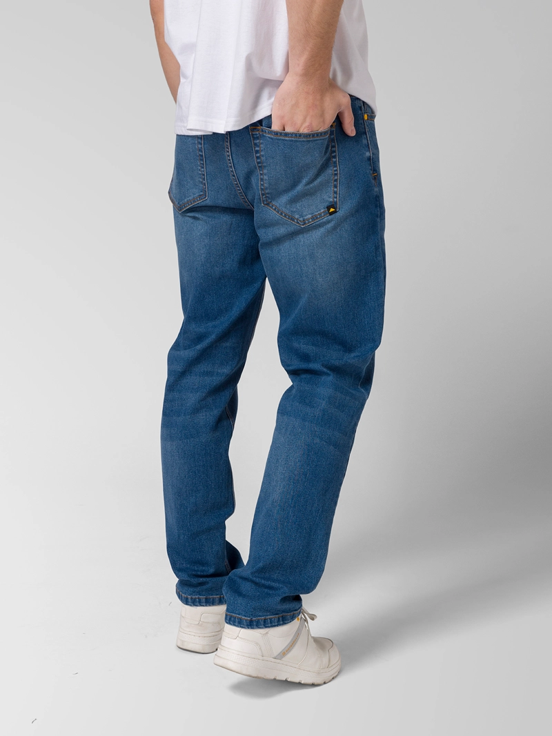 JEANS STRETCH HOMBRE STRAIGHT AZUL CAT - 7