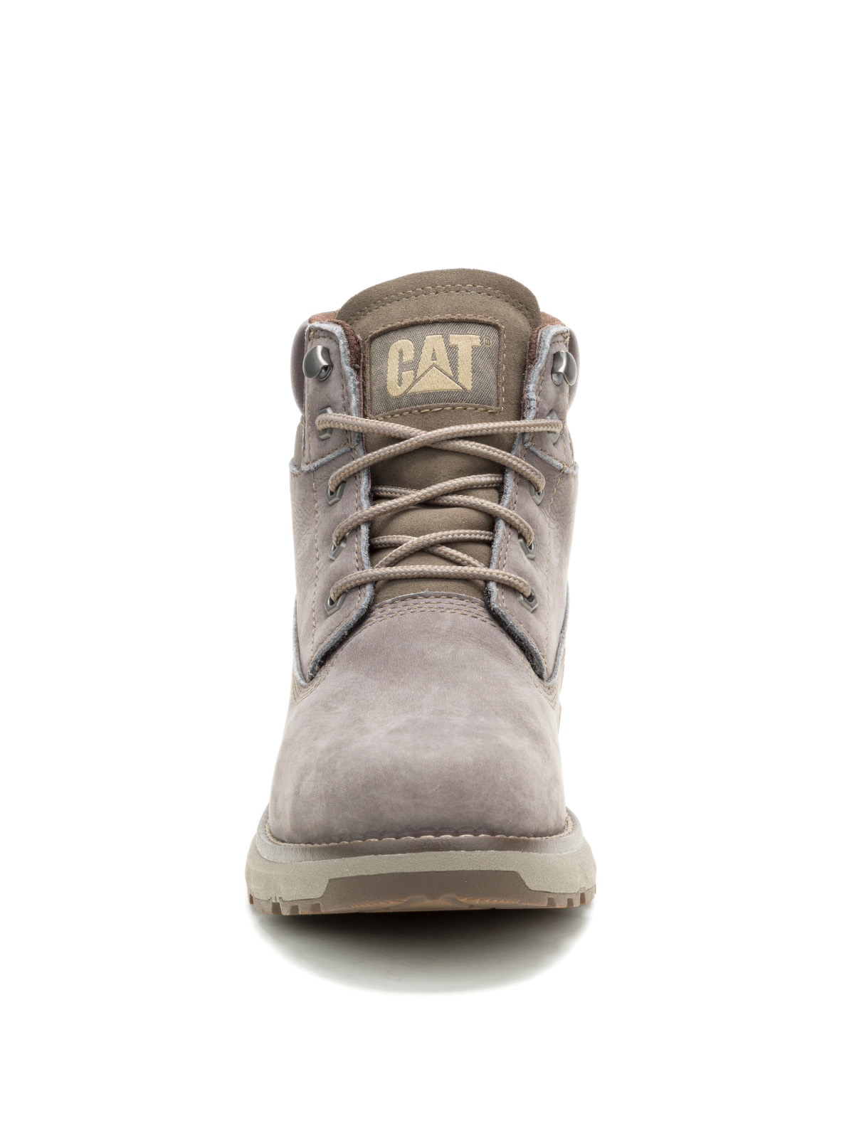 BOTÍN DE CUERO PURSUE HOMBRE GRIS CAT - 5