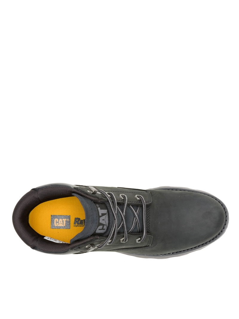 BOTIN DE CUERO PURSUE WP HOMBRE GRIS CAT - 7