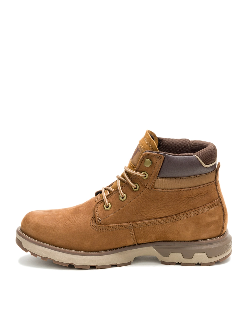 BOTIN DE CUERO PURSUE HOMBRE CAFE  CAT - 4