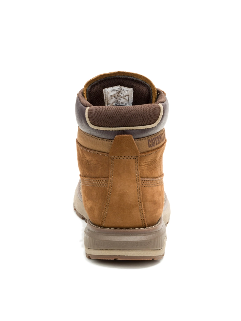 BOTIN DE CUERO PURSUE HOMBRE CAFE  CAT - 6