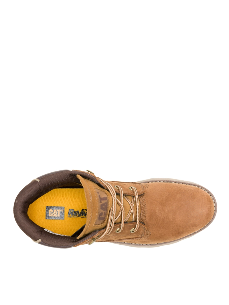 BOTIN DE CUERO PURSUE HOMBRE CAFE  CAT - 7