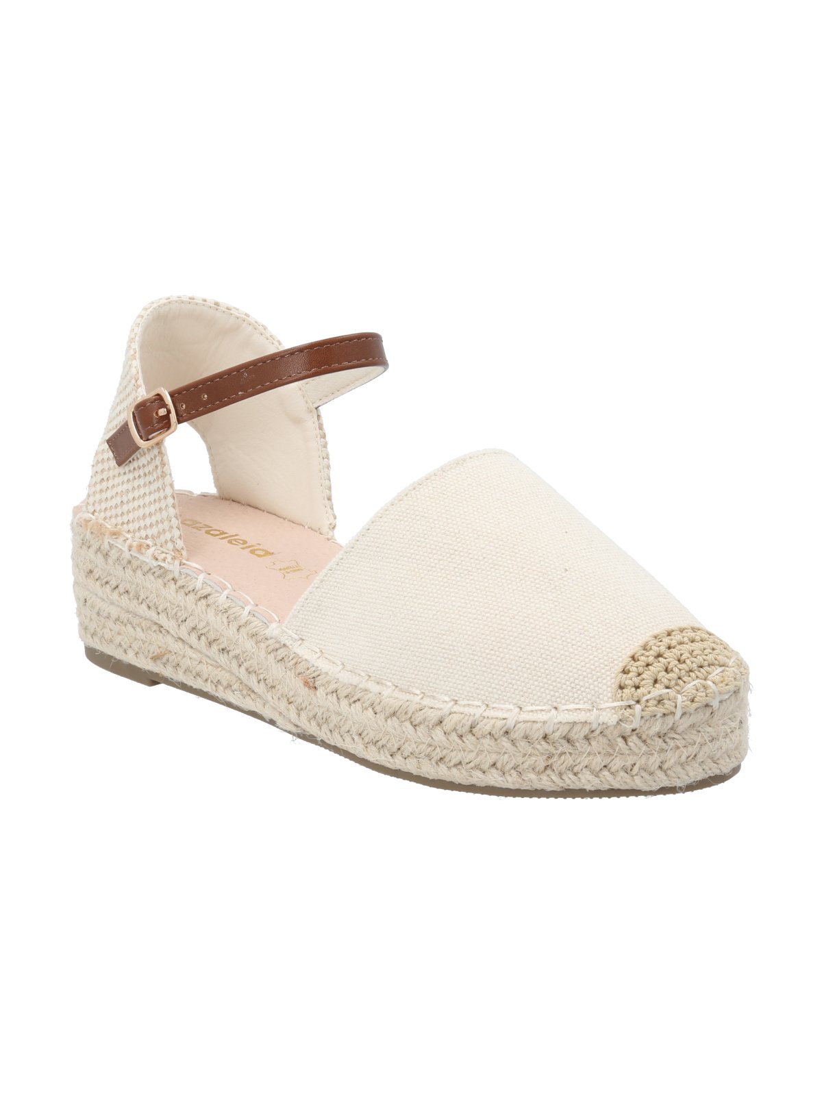 ALPARGATA MUJER FILIPA NATURAL AZALEIA - 1