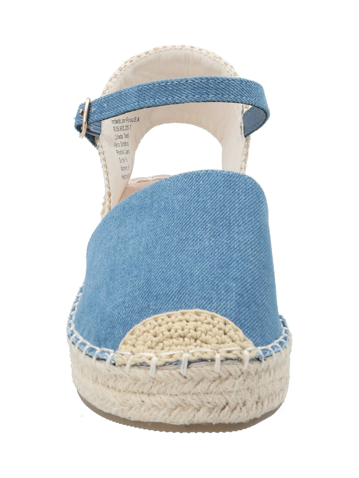 ALPARGATA MUJER FILIPA DENIM AZALEIA - 4
