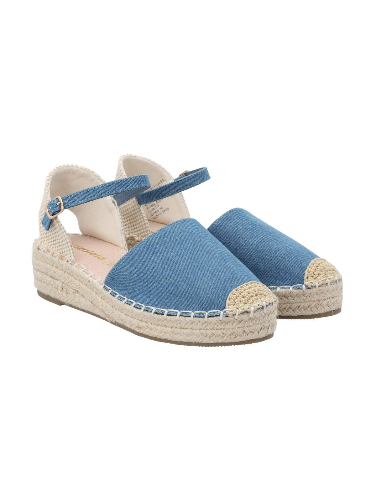 ALPARGATA MUJER FILIPA DENIM AZALEIA - 9