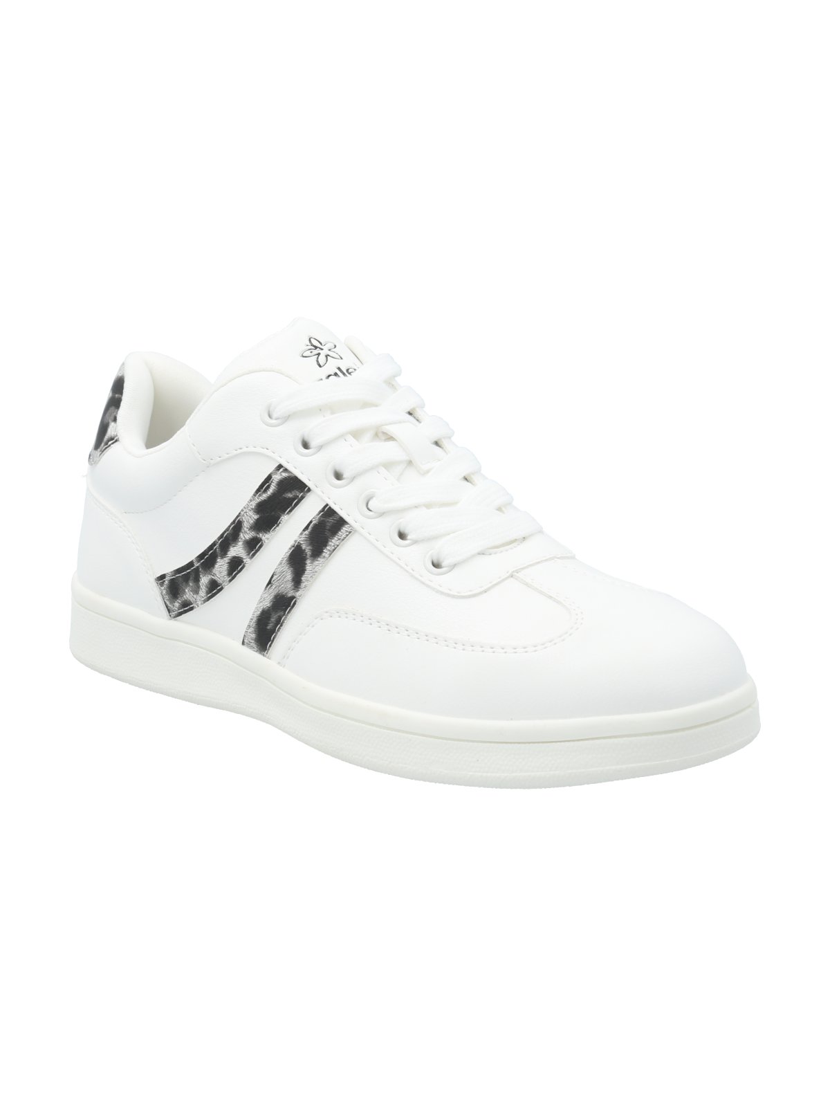 ZAPATILLA MUJER ADIELA EN COLOR BLANCO ANIMAL PRINT AZALEIA - 1
