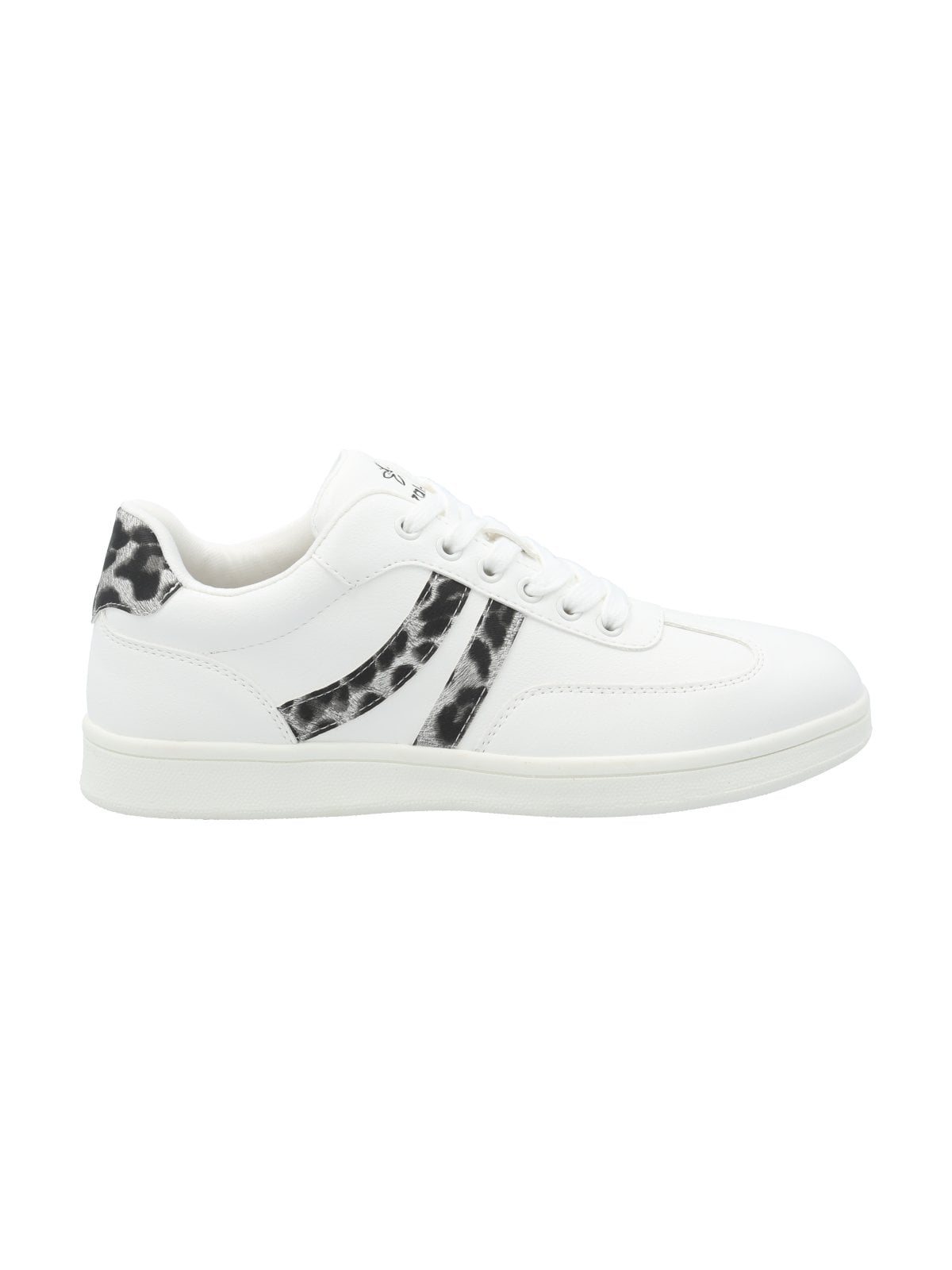ZAPATILLA MUJER ADIELA EN COLOR BLANCO ANIMAL PRINT AZALEIA - 2