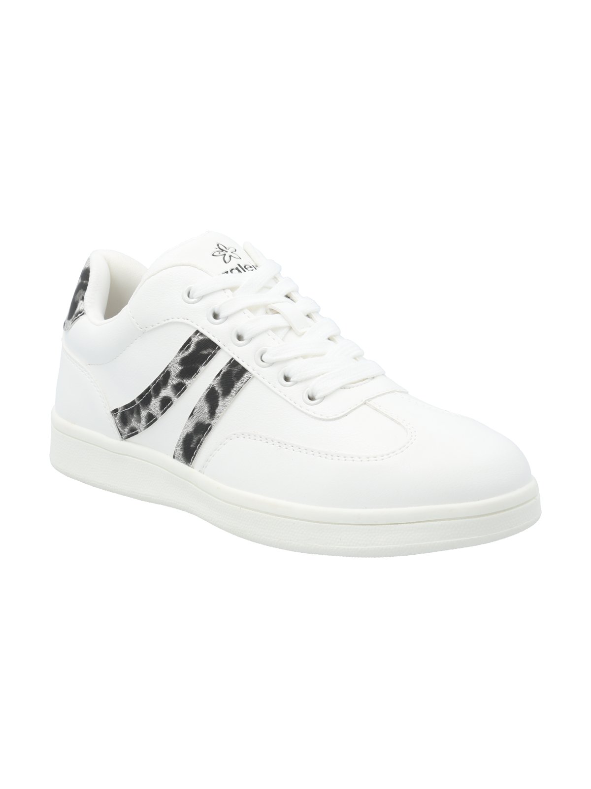 ZAPATILLA MUJER ADIELA EN COLOR BLANCO ANIMAL PRINT AZALEIA - 4