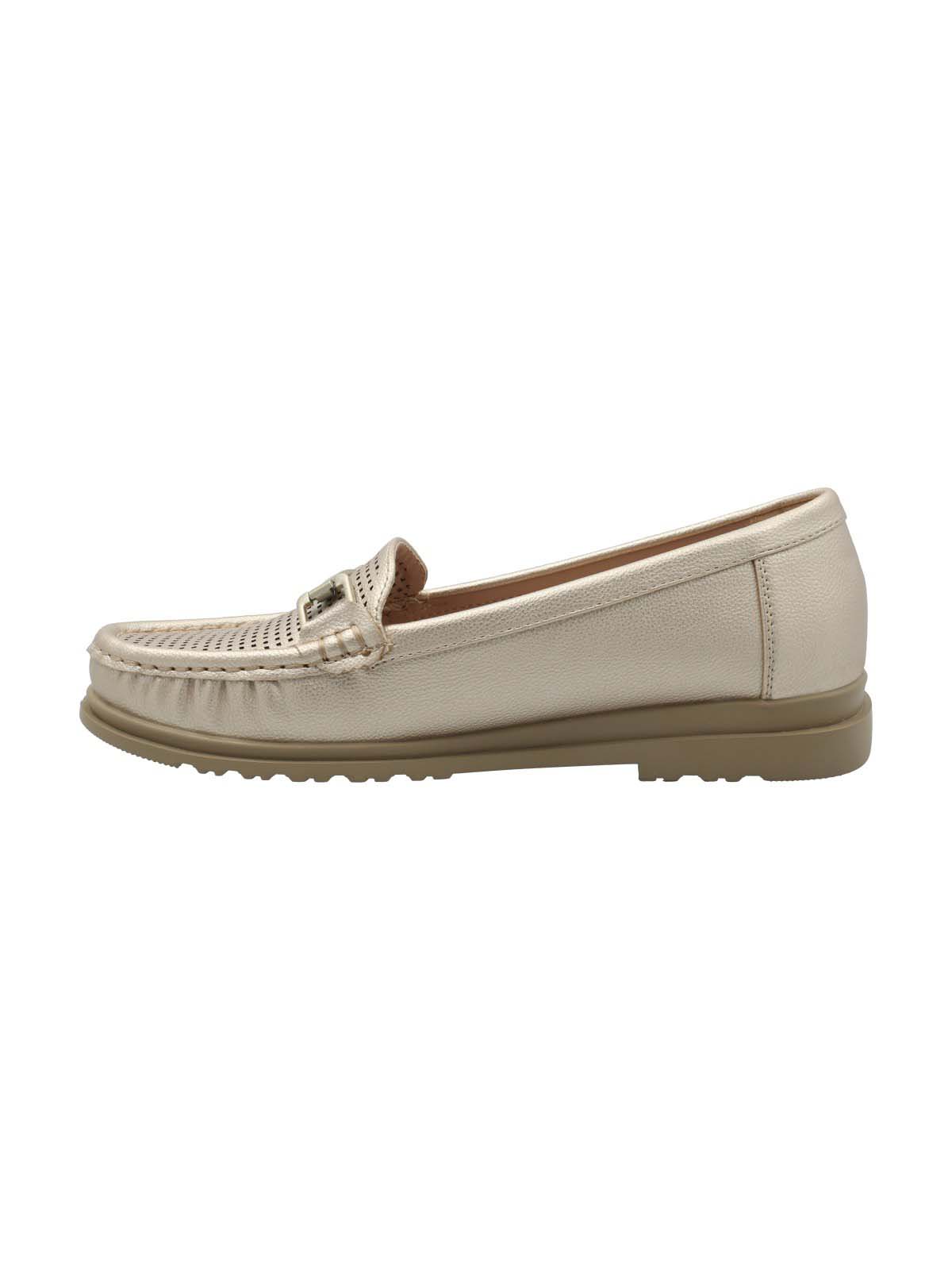 ZAPATO MUJER HILA DORADO AZALEIA - 6