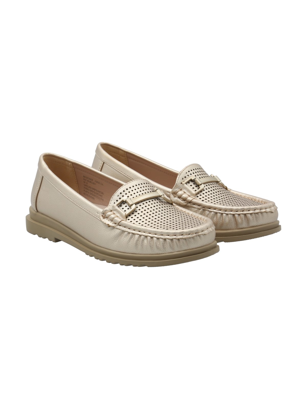ZAPATO MUJER HILA DORADO AZALEIA - 9